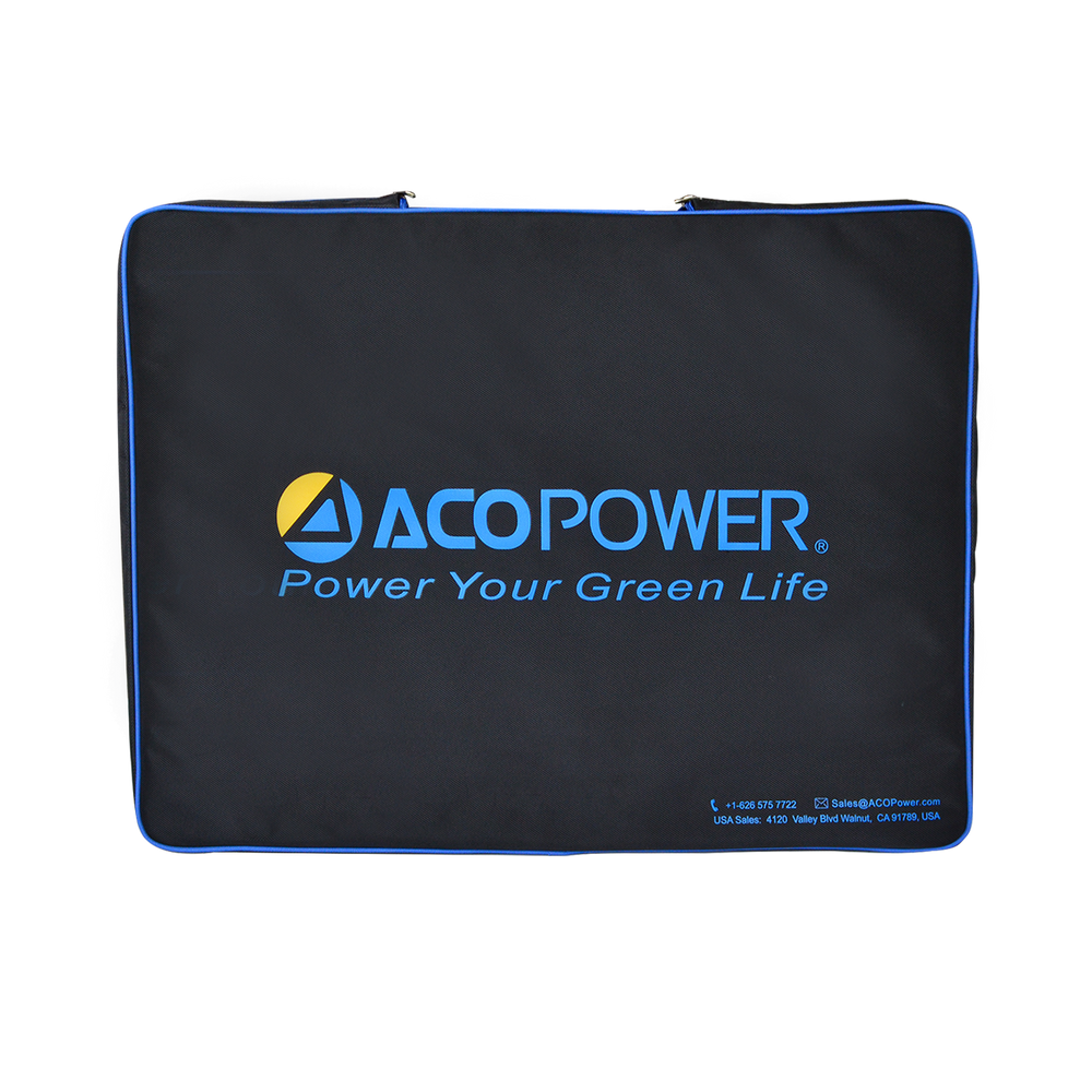 ACOPOWER PLK 120W Portable Solar Panel Kit Lightweight Briefcase